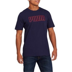 🌸3/$30🌸 PUMA | navy logo tee/T-shirt/top